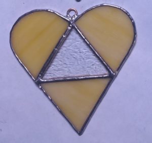Heart Suncatcher - Triangle